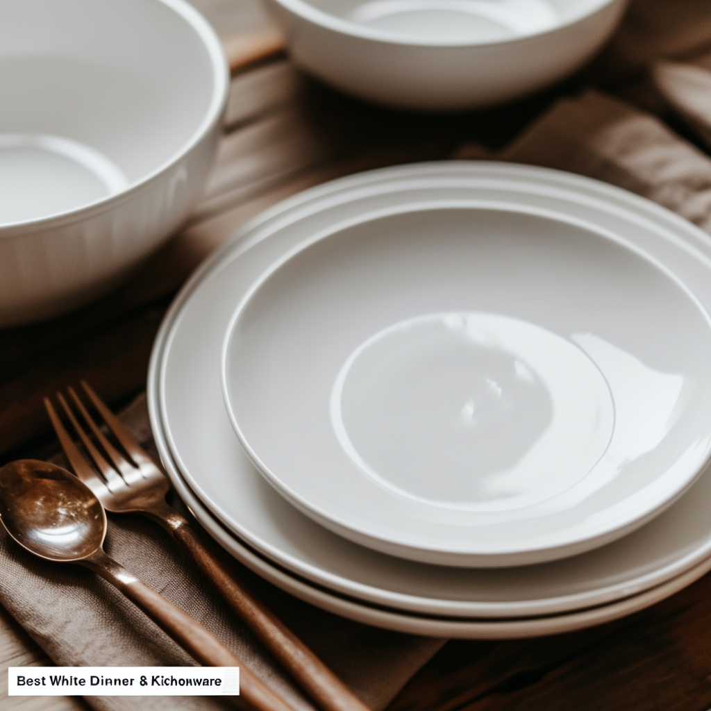 Beautiful White Dinner Plates