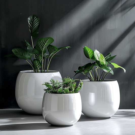 Popular White Planters for Home Decor