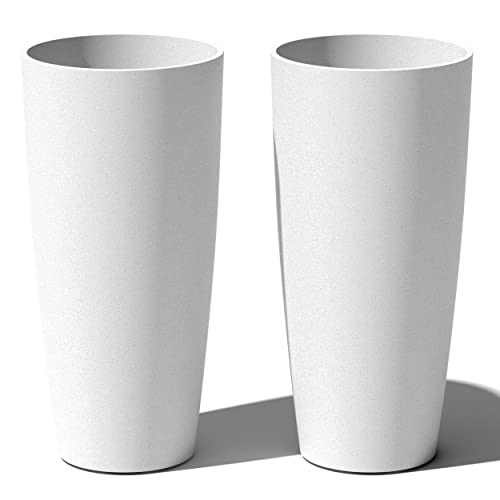 Veradek Vega Round Tall Planter Pots