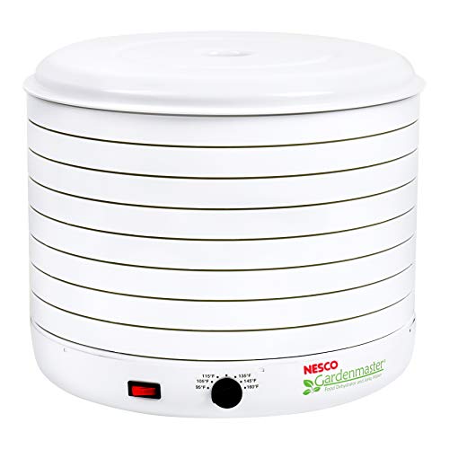 NESCO Gardenmaster Pro Food Dehydrator, 8 Trays, White