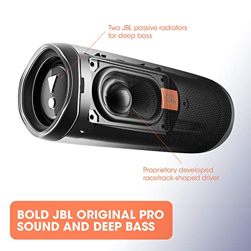 JBL FLIP 5, Waterproof Portable Bluetooth Speaker, White, 3.6 x 3.6 x 8.5