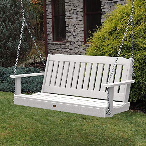 Highwood AD-PORL1-WHE Lehigh Porch Swing, 5 Feet, White