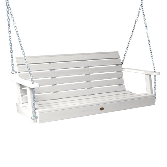 Highwood AD-PORW1-WHE Weatherly Porch Swing, 5 Feet, White